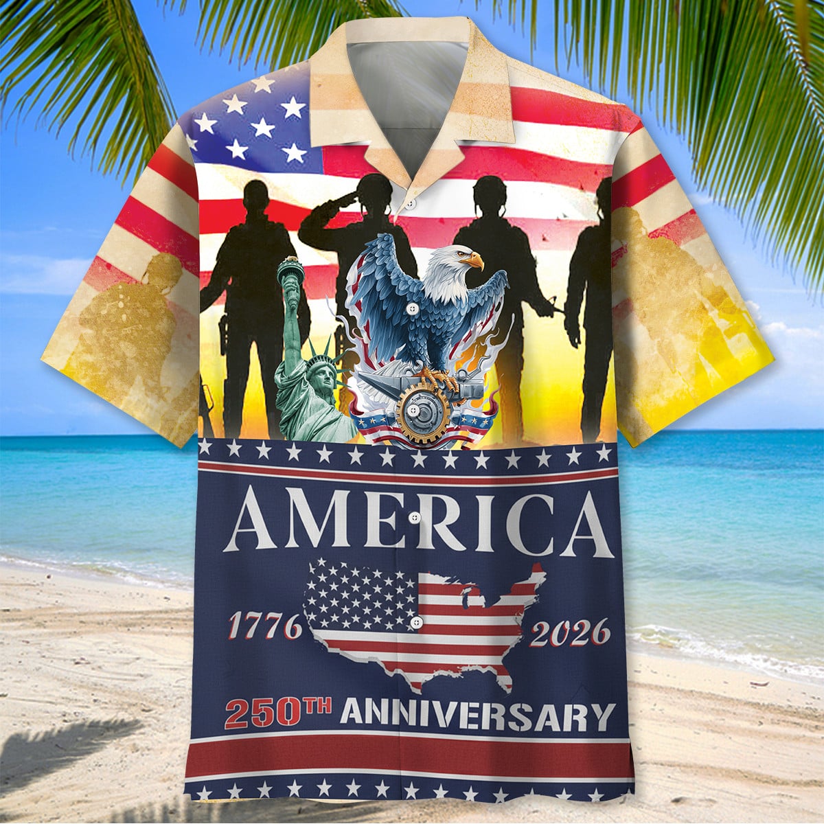 250 Years Of Freedom Hawaiian Shirt