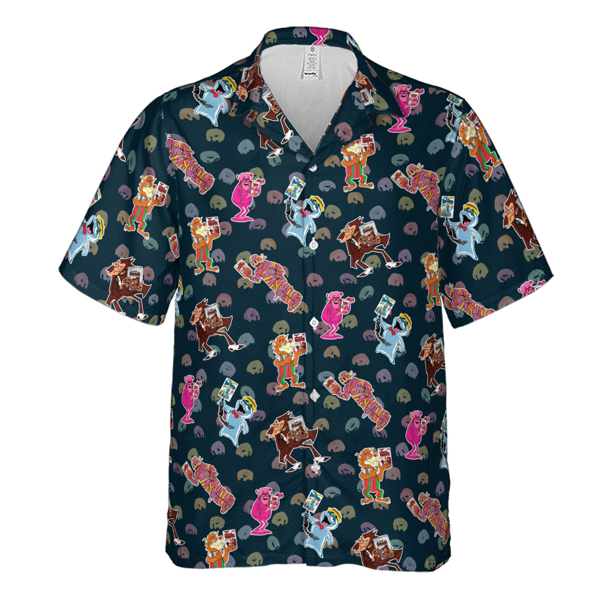 80s Cereal Monsters Hawaiian Shirt