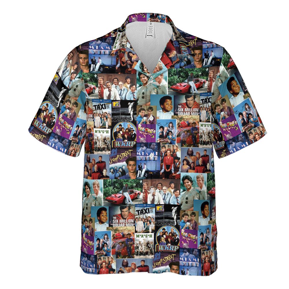 80s TV Shows Hawaiian Shirt