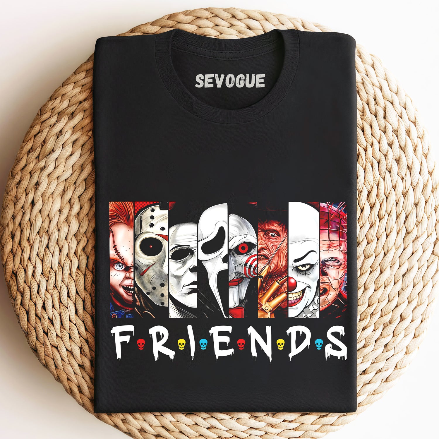 A Scary Bunch Of Characters Unisex Tee, Sweatshirt & Hoodi
