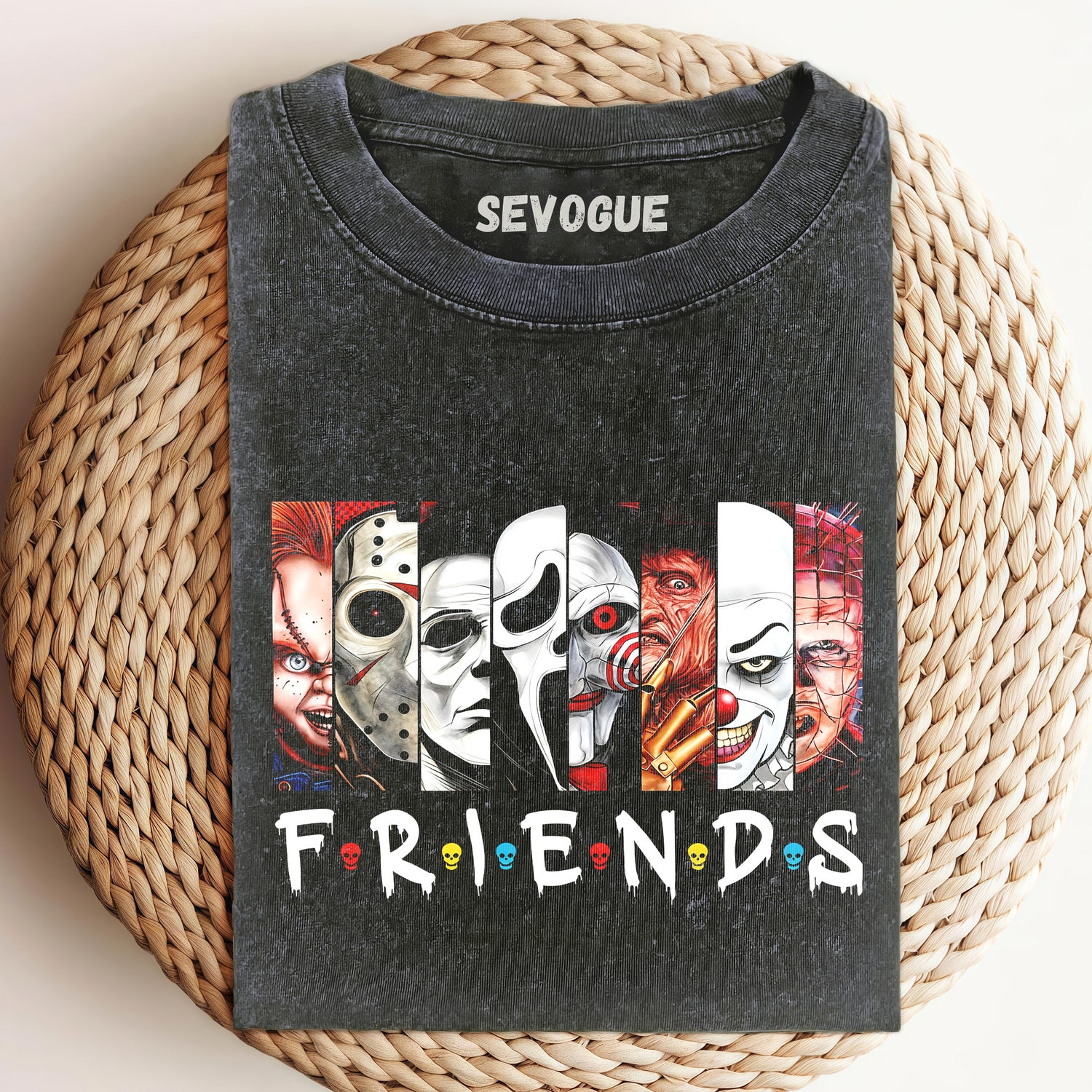 A Scary Bunch Of Characters Unisex Tee, Sweatshirt & Hoodi