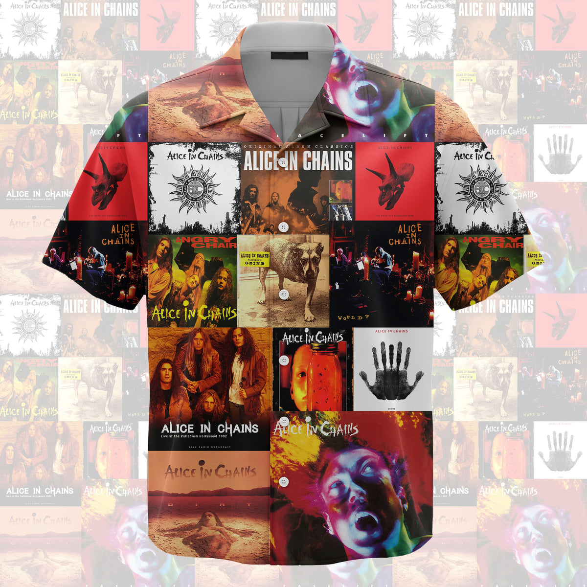Alice In Chains  Hawaiian Shirt