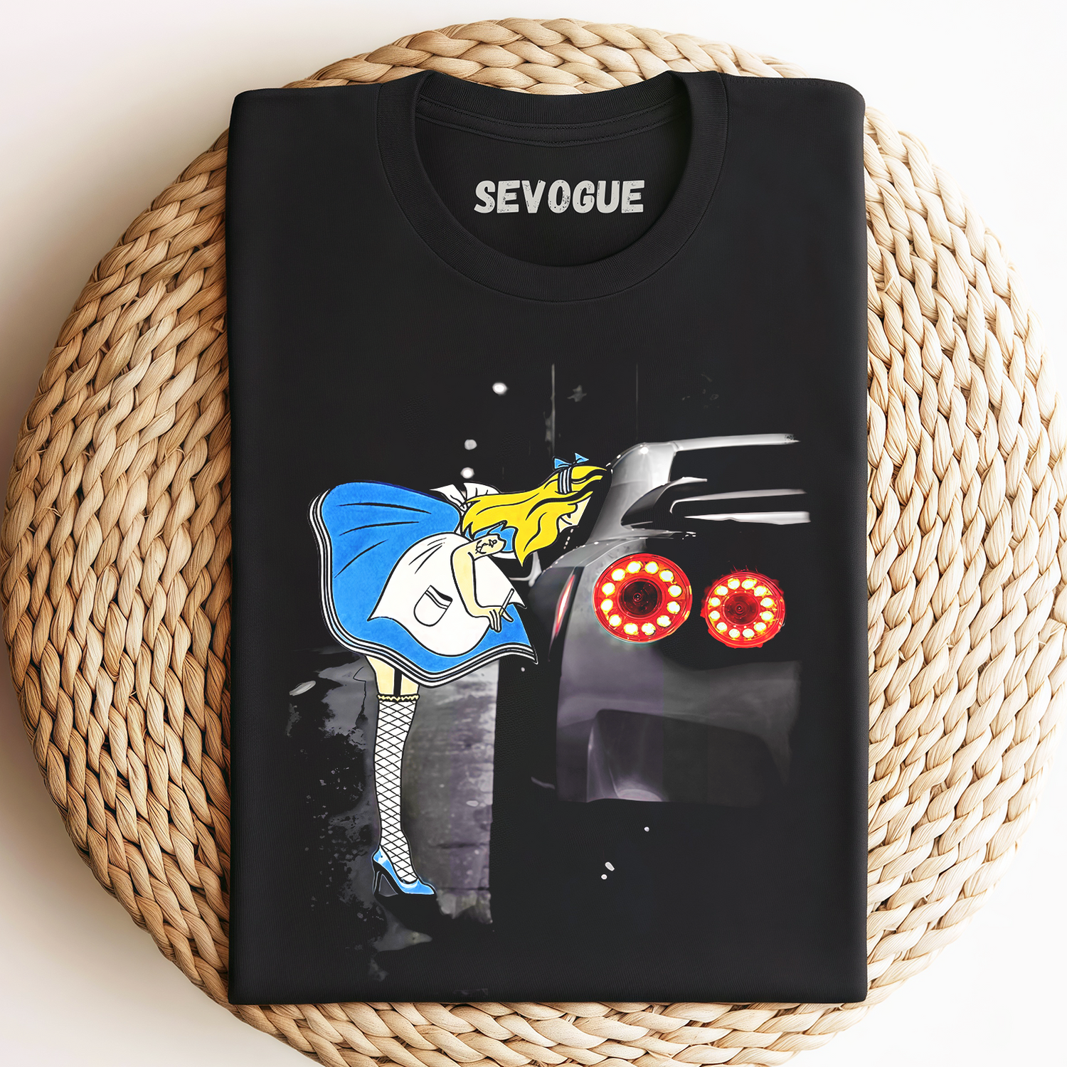 Alice In The Rabbit Hole Gtr Skyline Unisex Tee, Sweatshirt & Hoodie