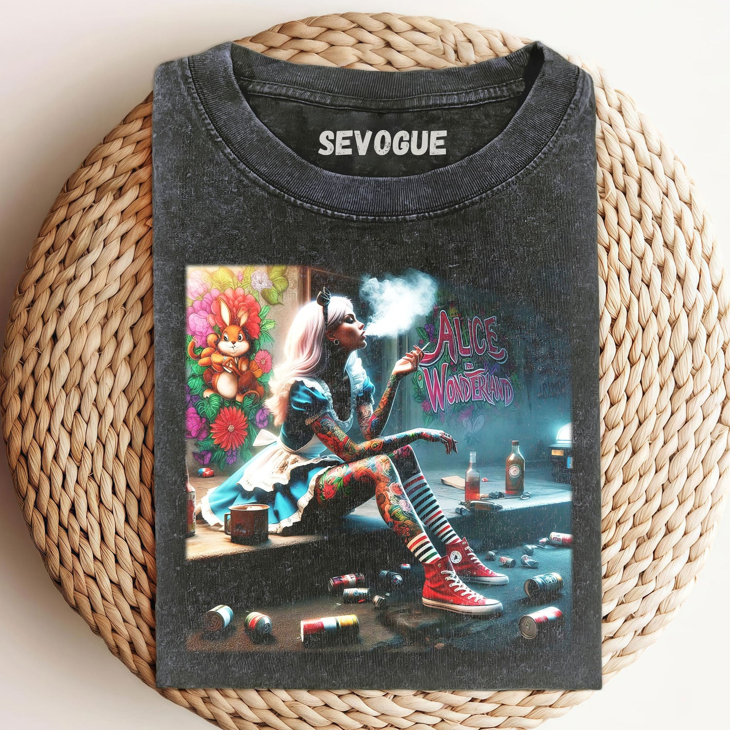 Alice Smokes Unisex Tee, Sweatshirt & Hoodie