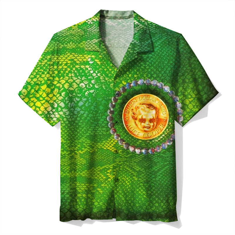 Alice Cooper - Billion Dollar Babies Unisex Hawaiian Shirt