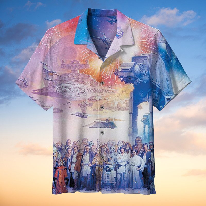 All Star Wars Commemorative Unisex Hawaiian Shirt