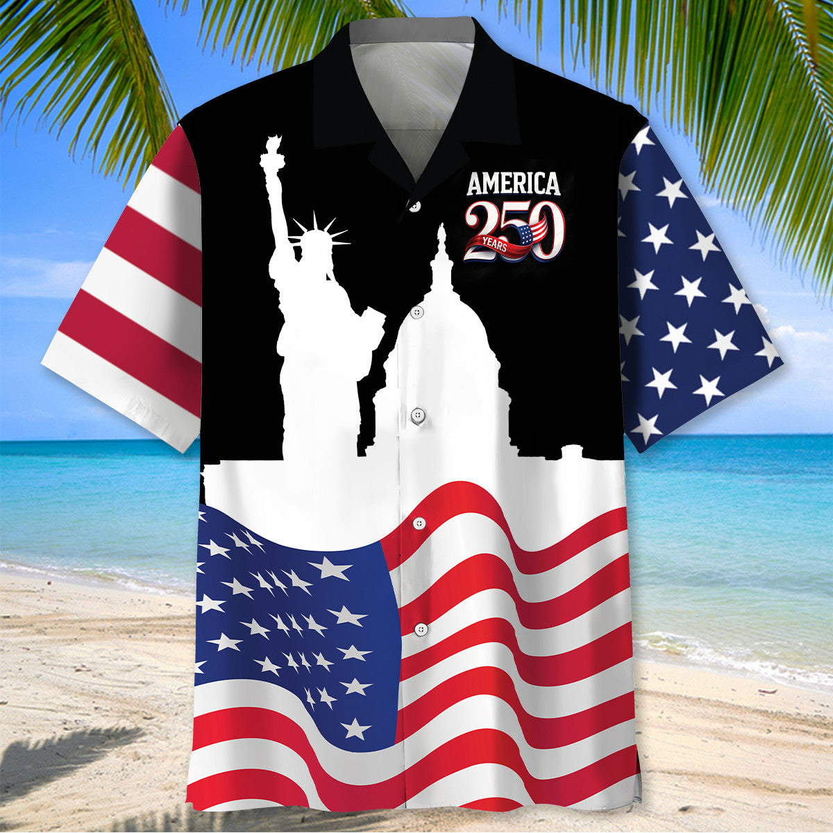 America 250 Years Hawaiian Shirt