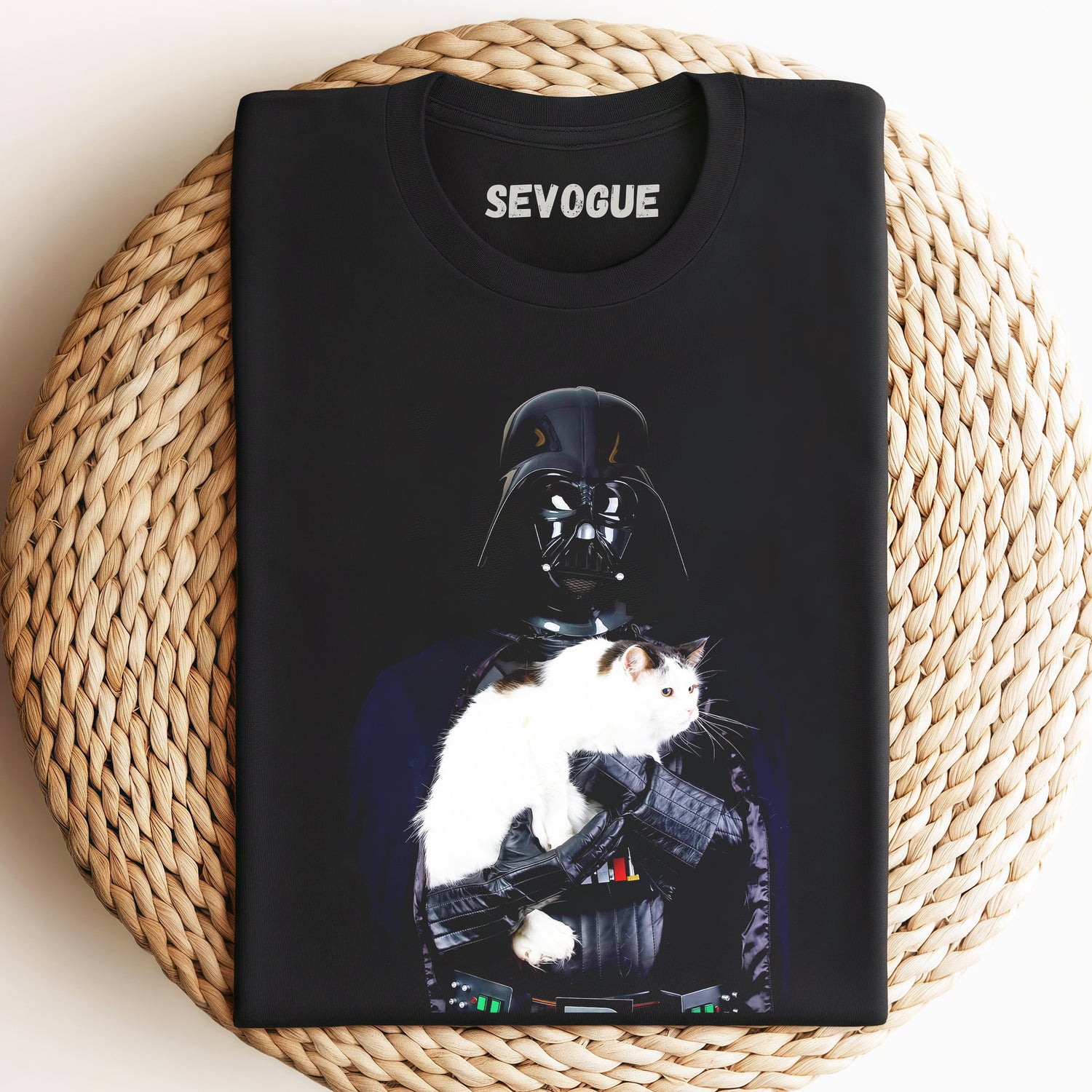 Anakin Skywalker Holding A Cat Unisex Tee, Sweatshirt & Hoodie