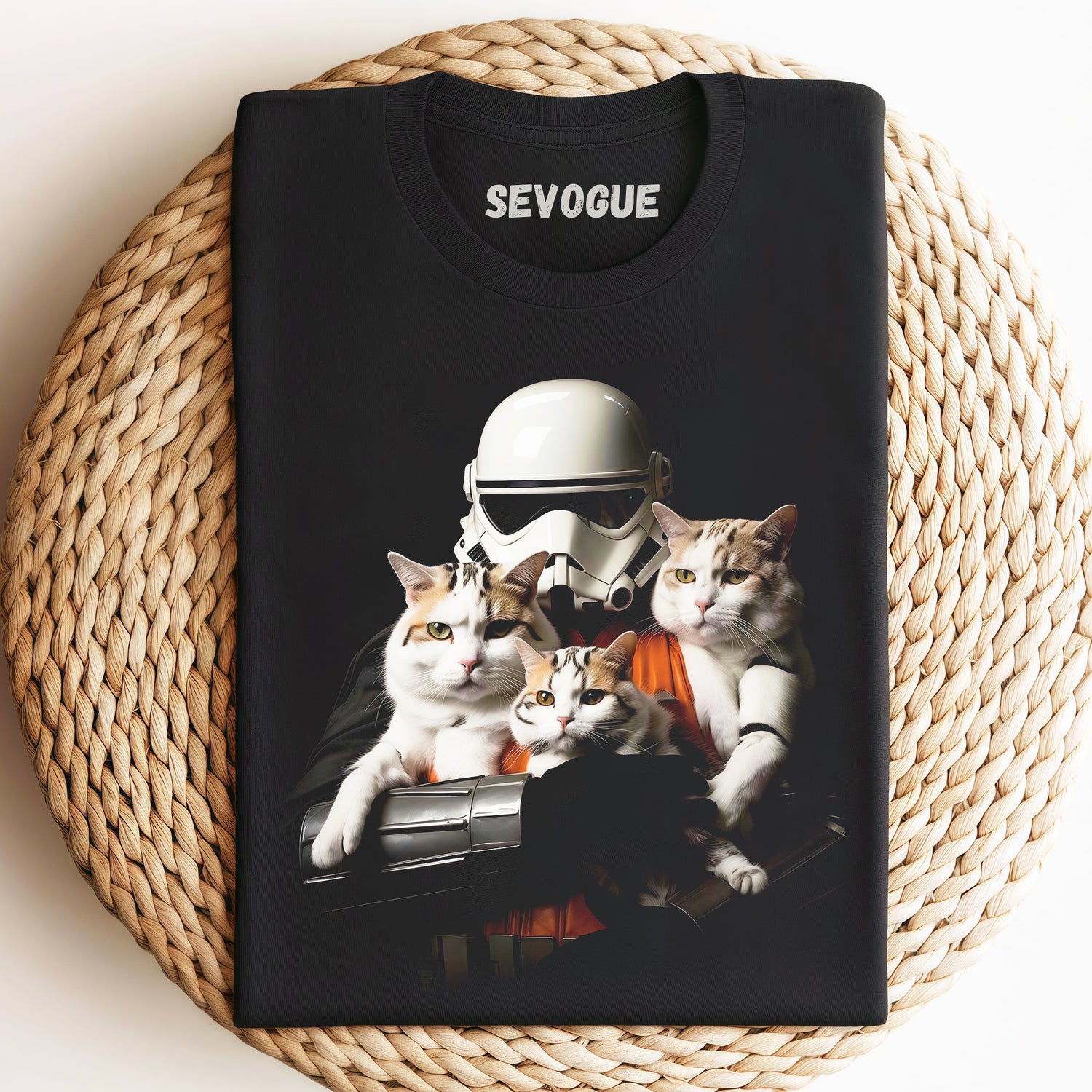 Anakin Skywalker Holding A Cat V1 Unisex Tee, Sweatshirt & Hoodie