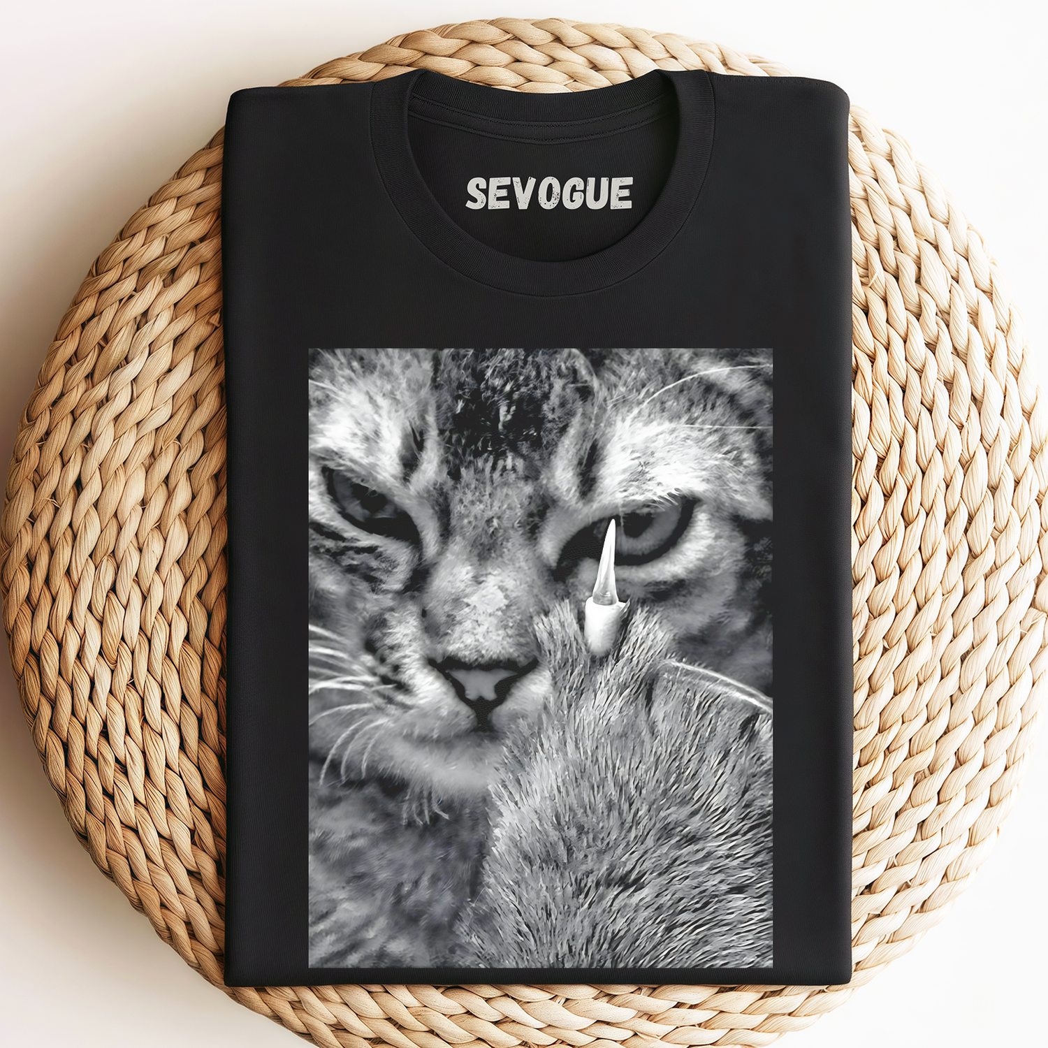 Angry Cat Unisex Tee, Sweatshirt & Hoodie