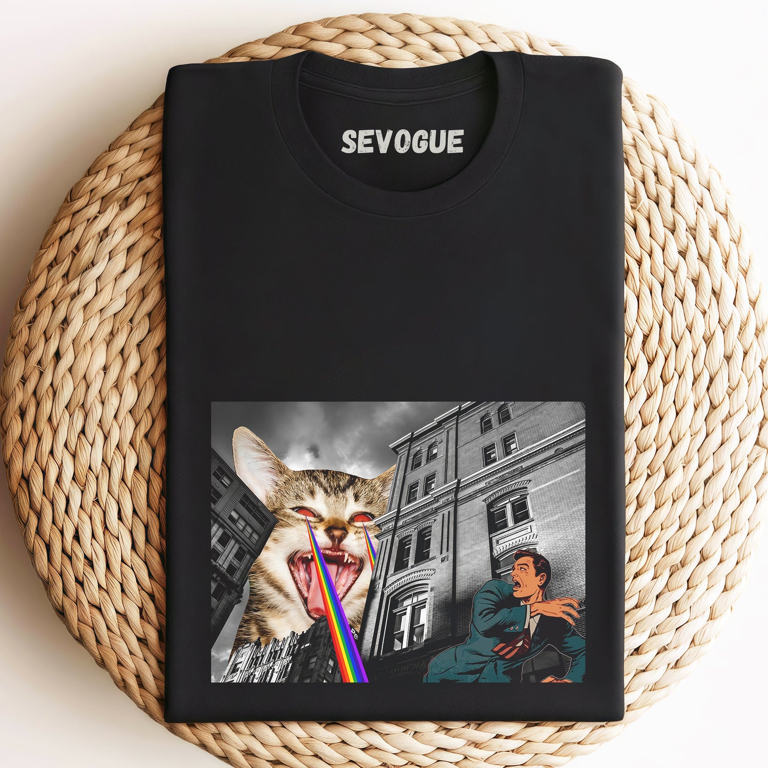 Angry Cat Unisex Tee, Sweatshirt & Hoodi