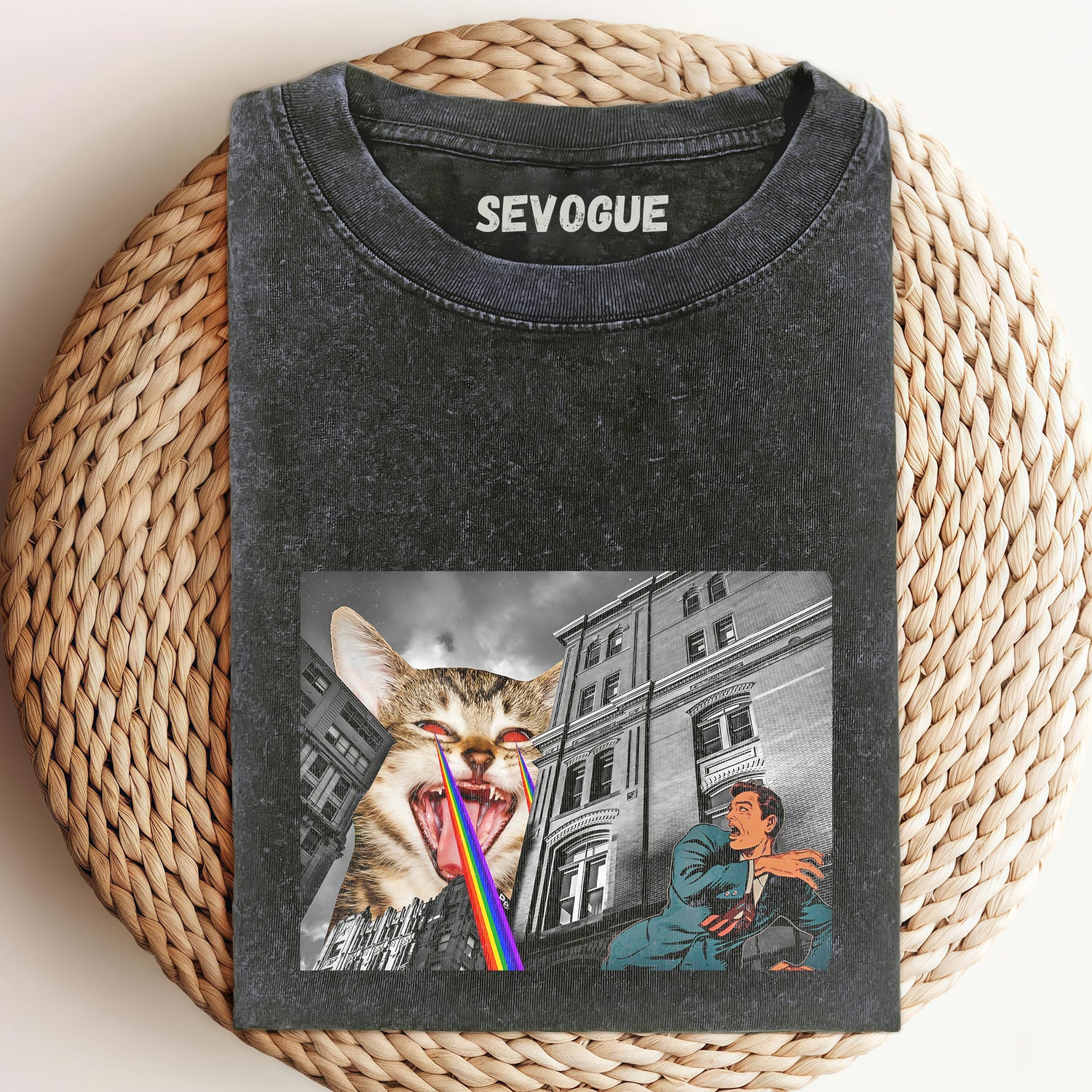 Angry Cat Unisex Tee, Sweatshirt & Hoodi