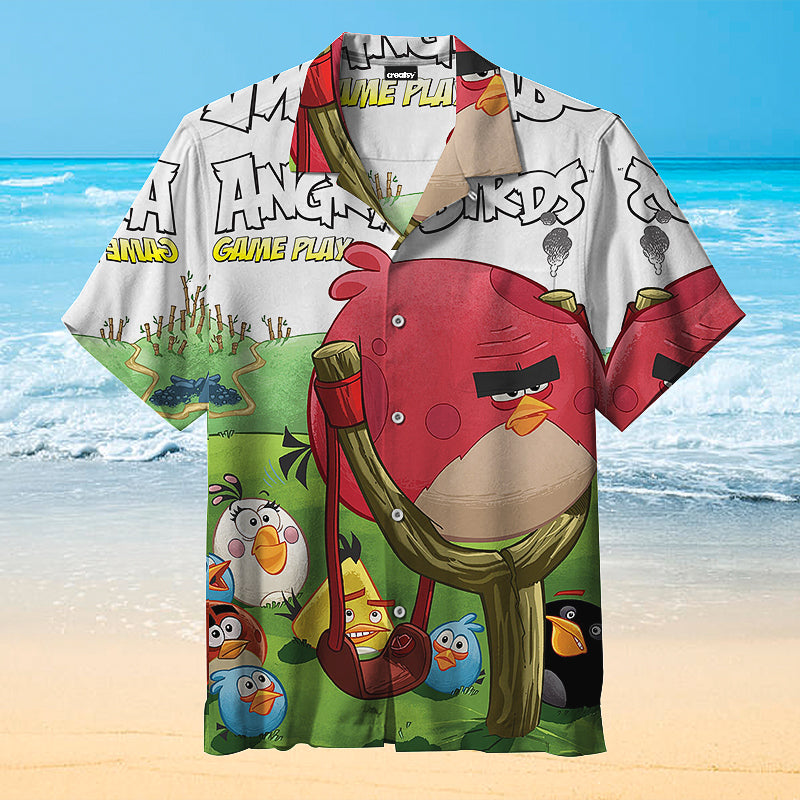 Angry Birds—Game Play |Universal Hawaiian Shirt