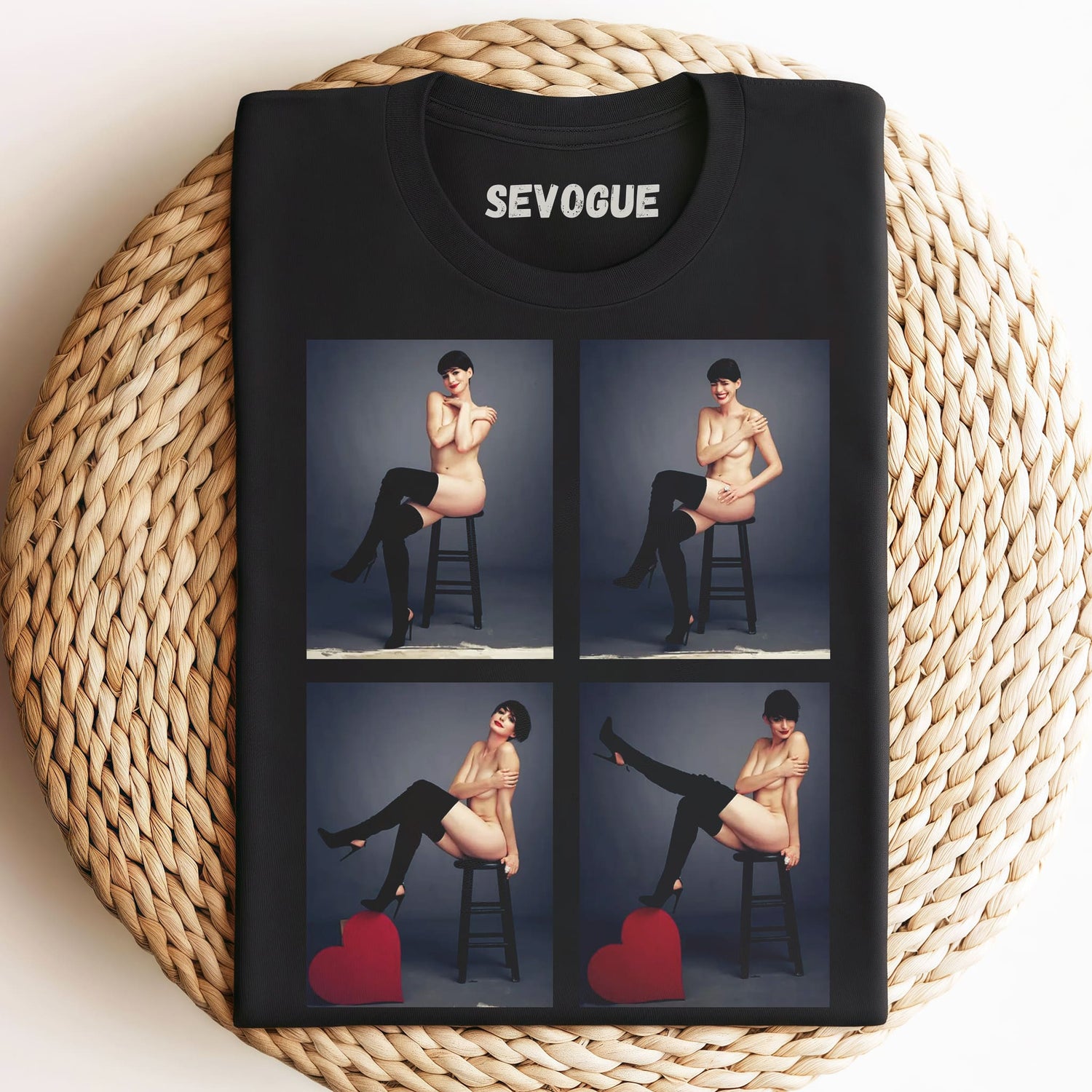 Anne Hathaway Glamour Unisex Tee, Tank Top, Layered LS, Sweatshirt & Hoodie