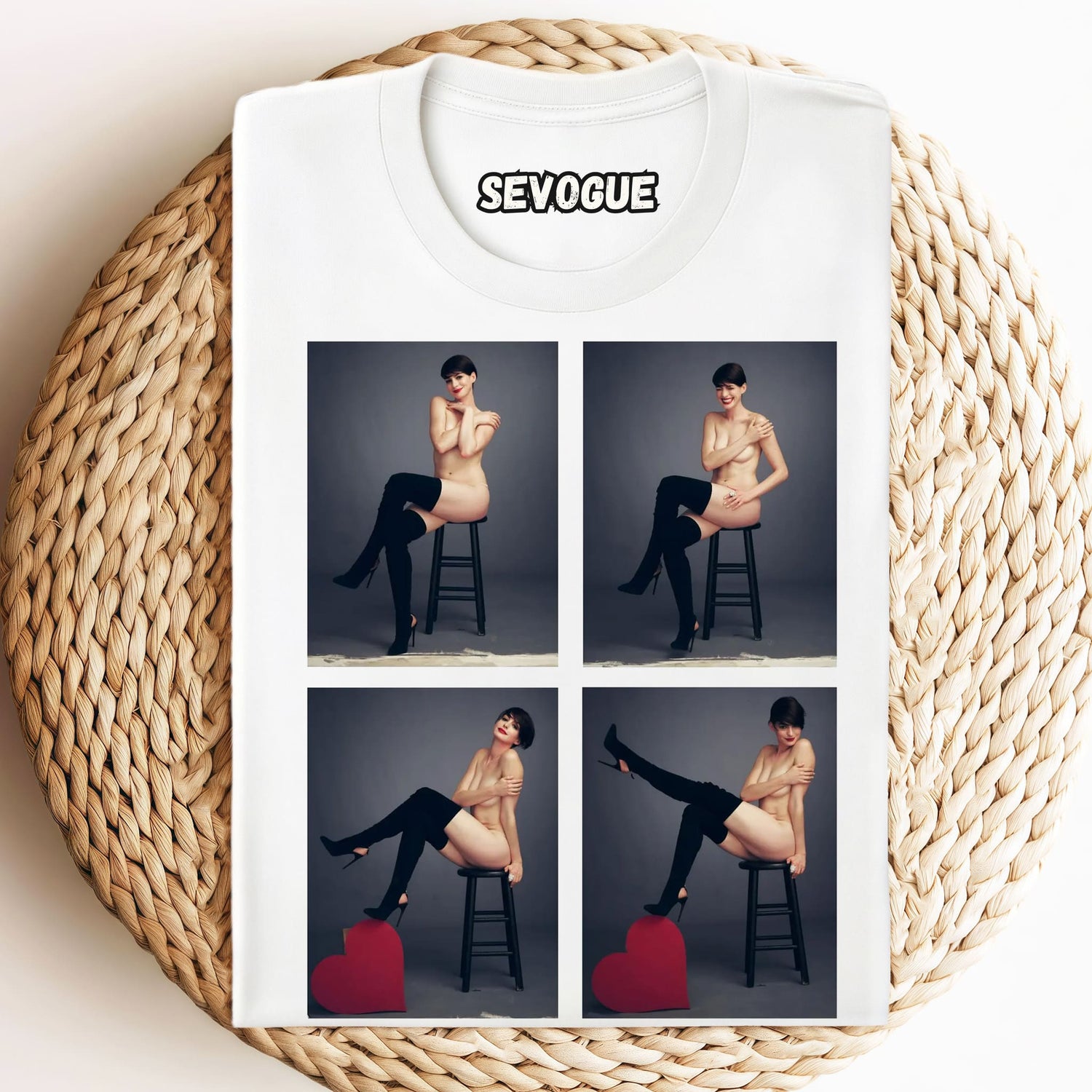 Anne Hathaway Glamour Unisex Tee, Tank Top, Layered LS, Sweatshirt & Hoodie