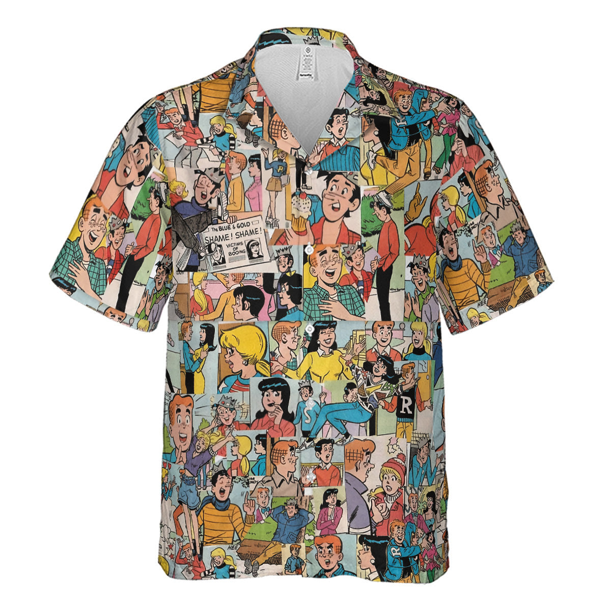 Archie Comics Characters Collage Hawaiian Shirt