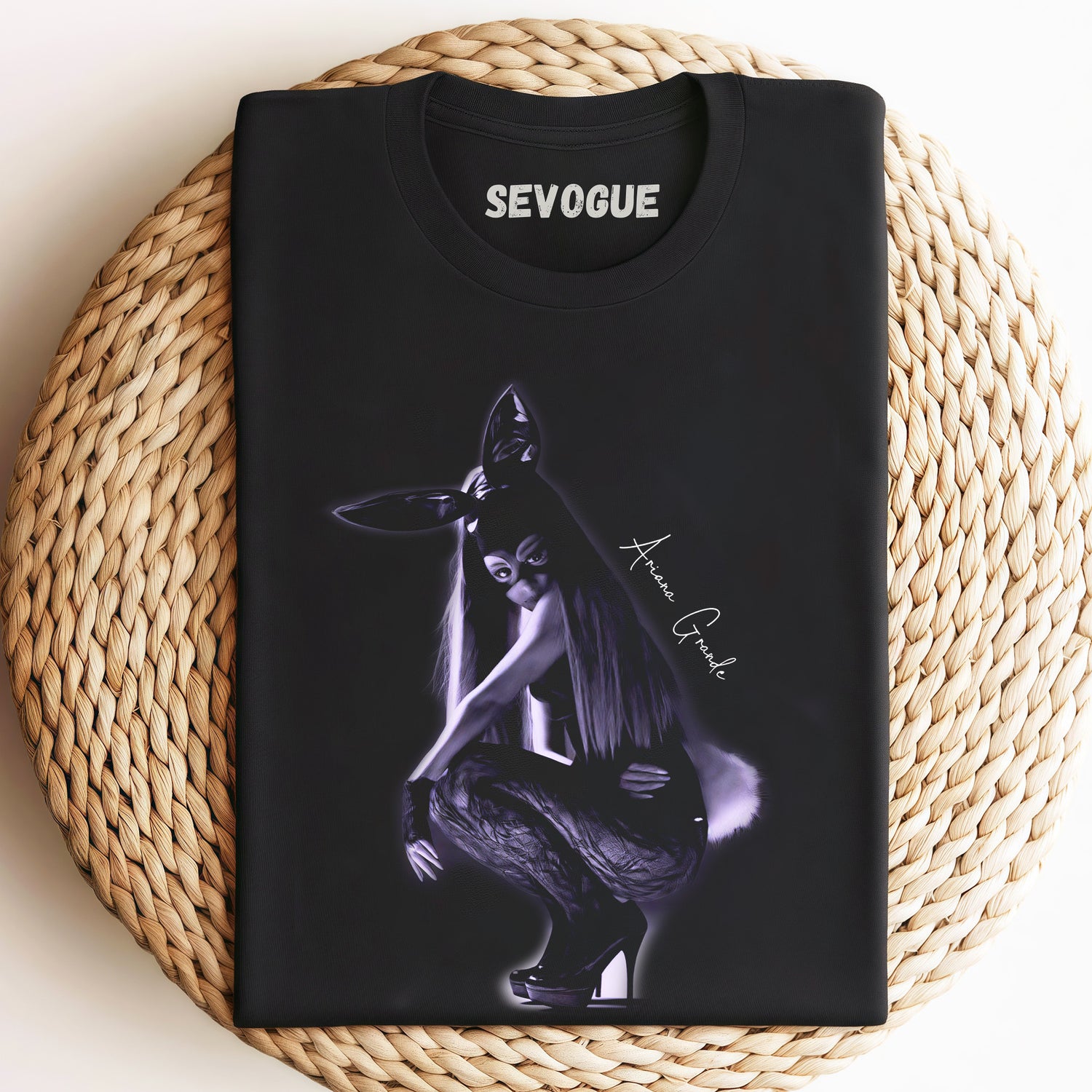 Ariana Grande Bunny - Ear Style Themed Unisex Tee, Sweatshirt & Hoodi