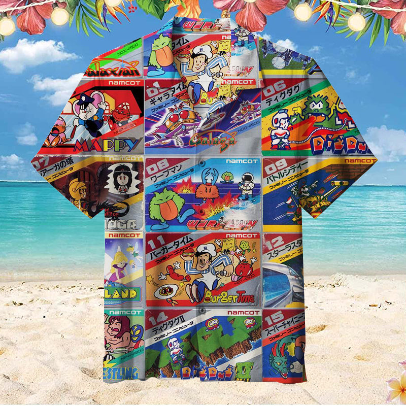 Atari Games Unisex Hawaiian Shirt