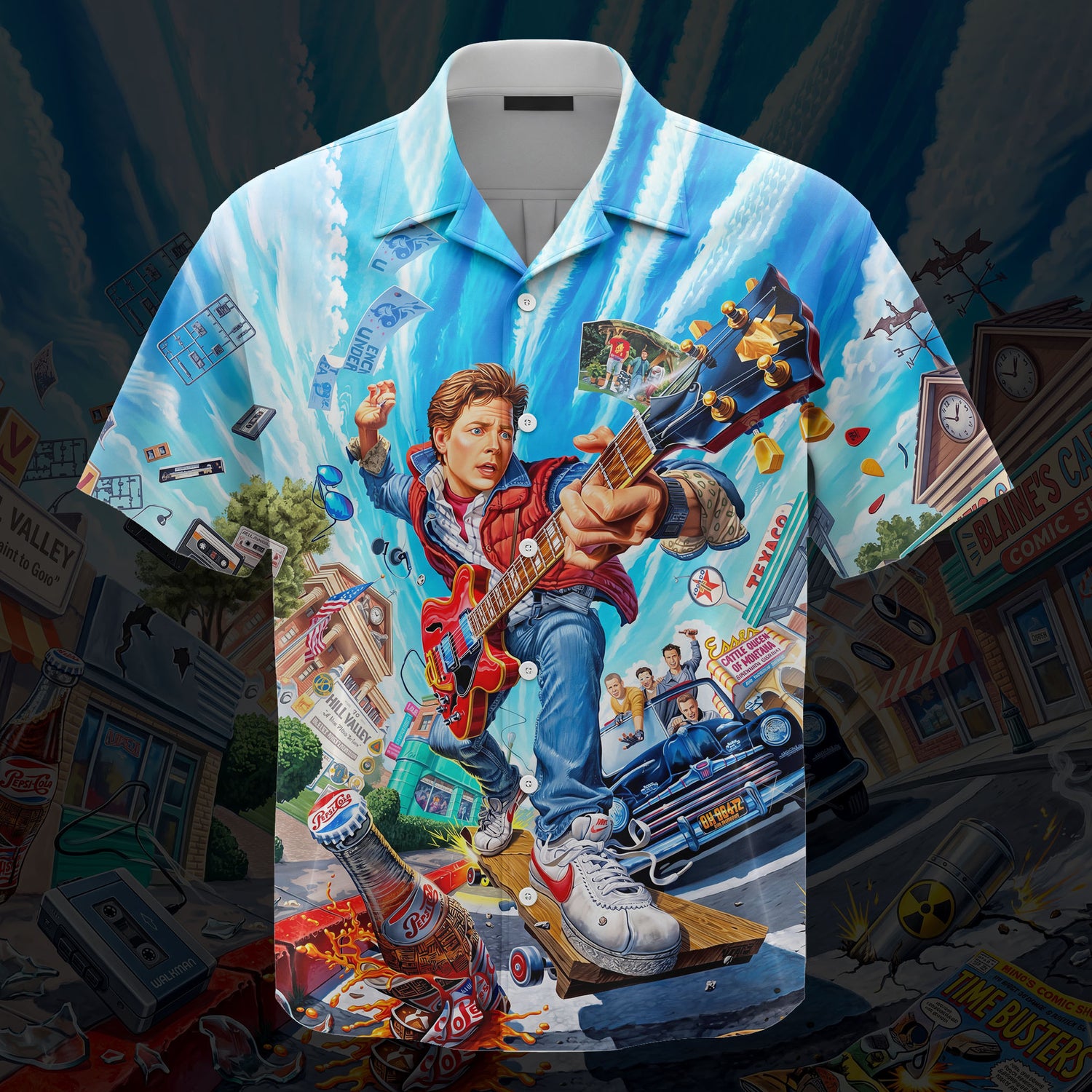 Back To The Future Unisex Hawaiian Shirt