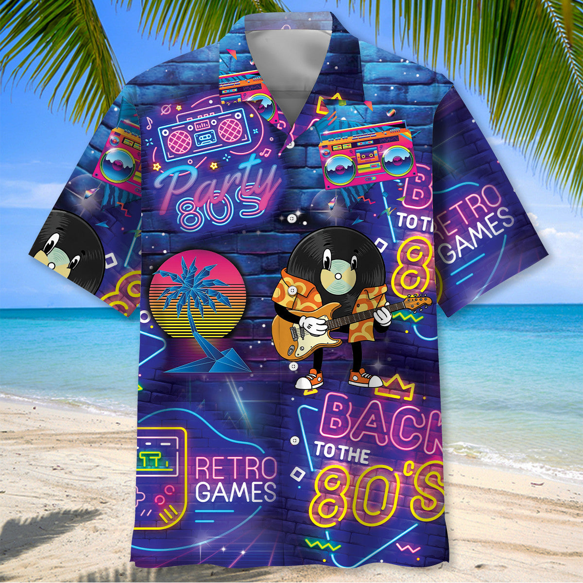 Back To The 80's Hawaiian Shirt