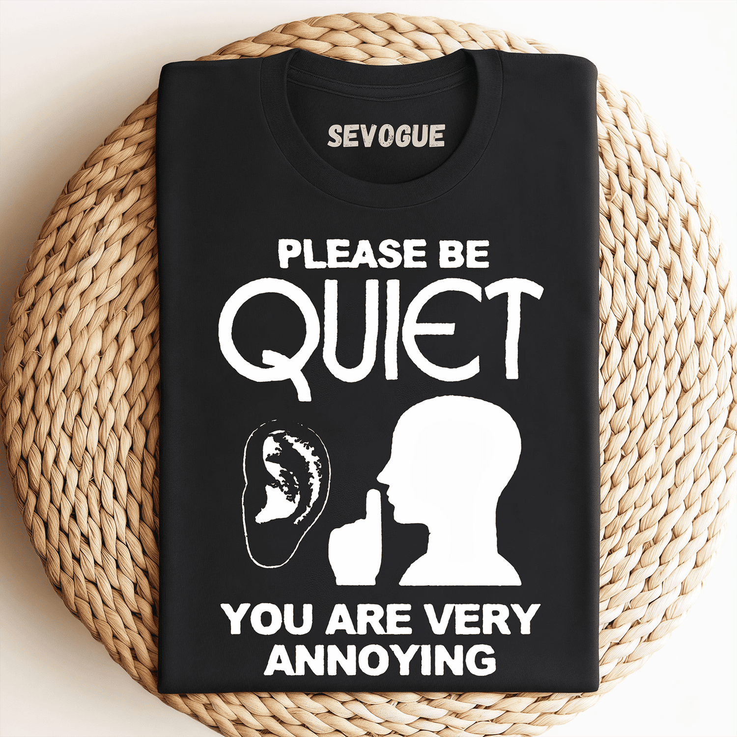Be Quiet Unisex Tee, Sweatshirt & Hoodie
