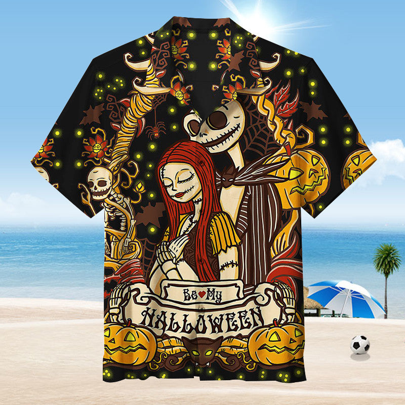 Be My Halloween  Unisex Hawaiian Shirt