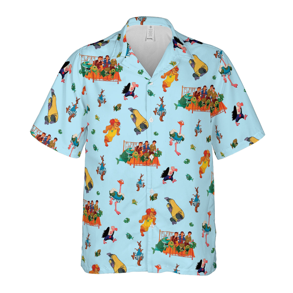 Bedknobs and broomsticks Characters Hawaiian Shirt