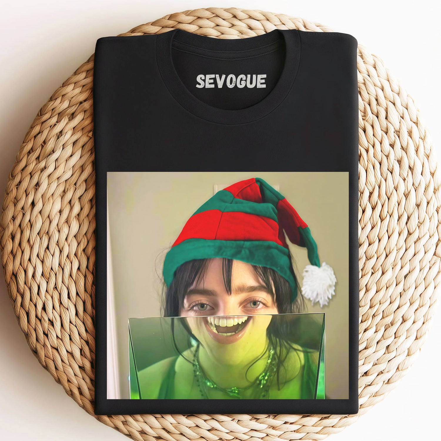 Billie Eilish Christmas Tee & Sweat & Hood Unisex Tee, Sweatshirt & Hoodie