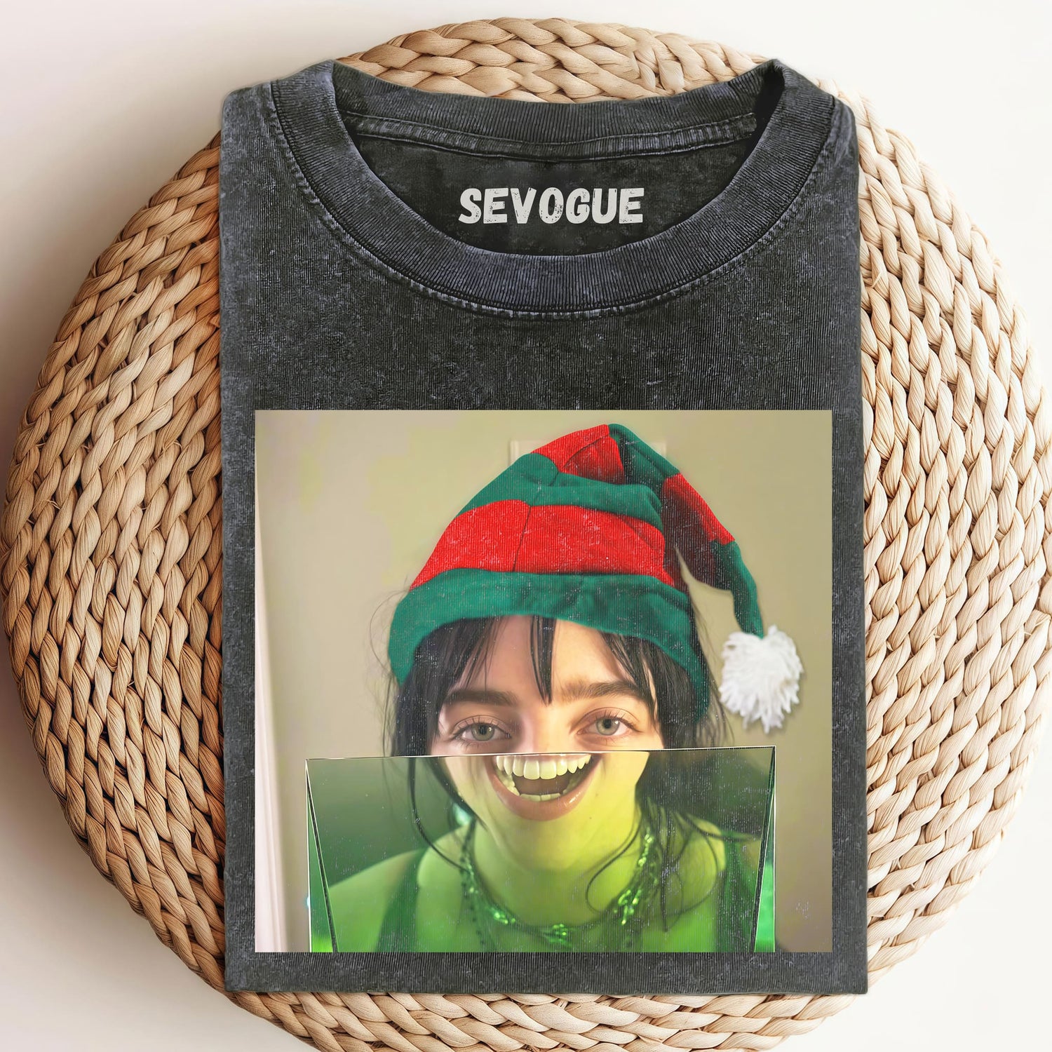 Billie Eilish Christmas Tee & Sweat & Hood Unisex Tee, Sweatshirt & Hoodie