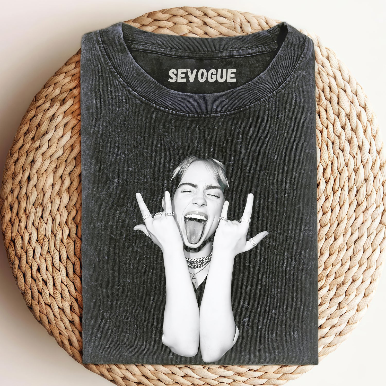 Billie Eilish Middle Finger Unisex Tee, Sweatshirt & Hoodi