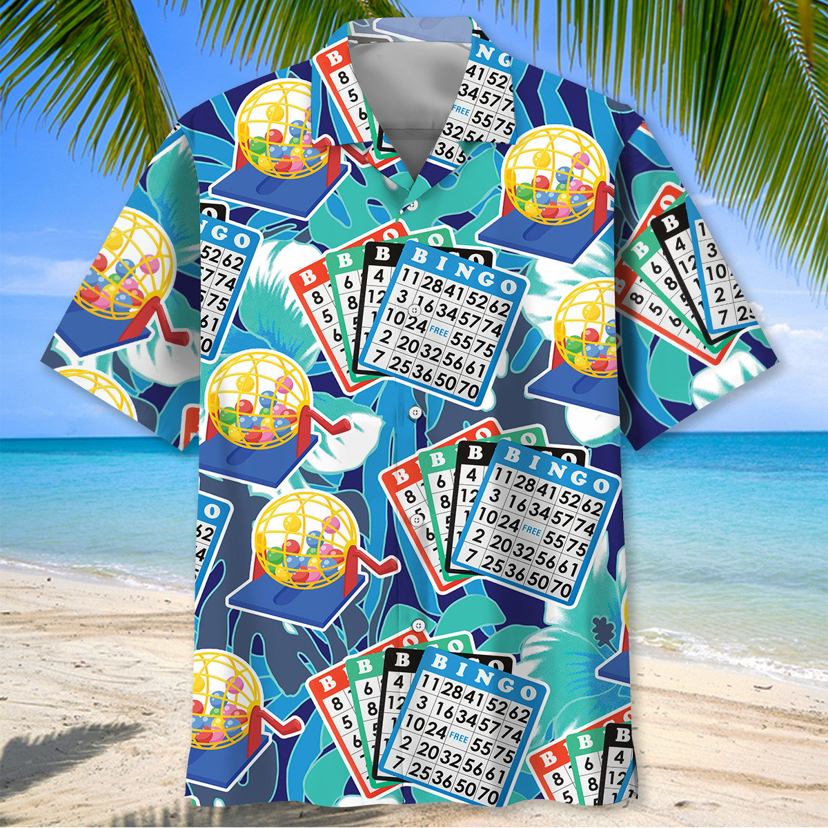 Bingo Lottery Hawaiian Shirt