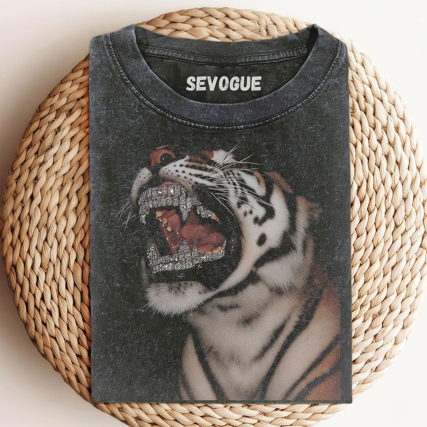 Bling Tiger Unisex Tee, Tank Top, Layered LS, Sweatshirt & Hoodie