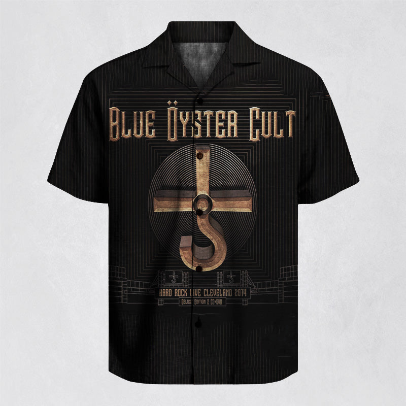 Blue Oyster Cult - Hard Rock Live Cleveland 2014  Unisex Hawaiian Shirt