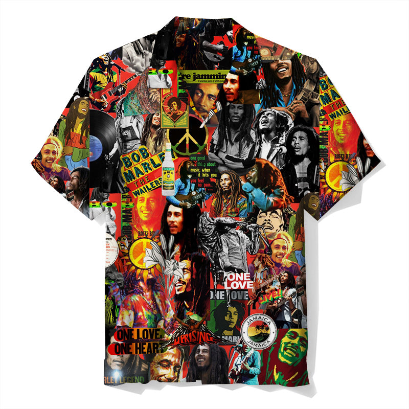 Bob Marley Unisex Hawaiian Shirt
