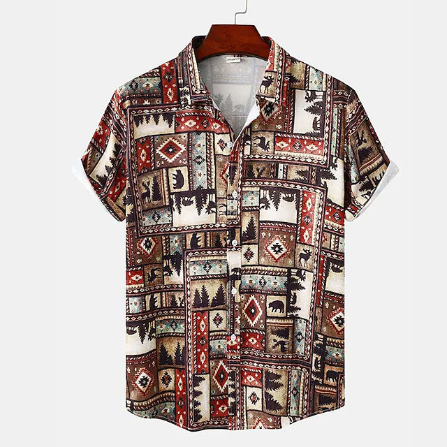 Bohemian  Hawaiian Shirt