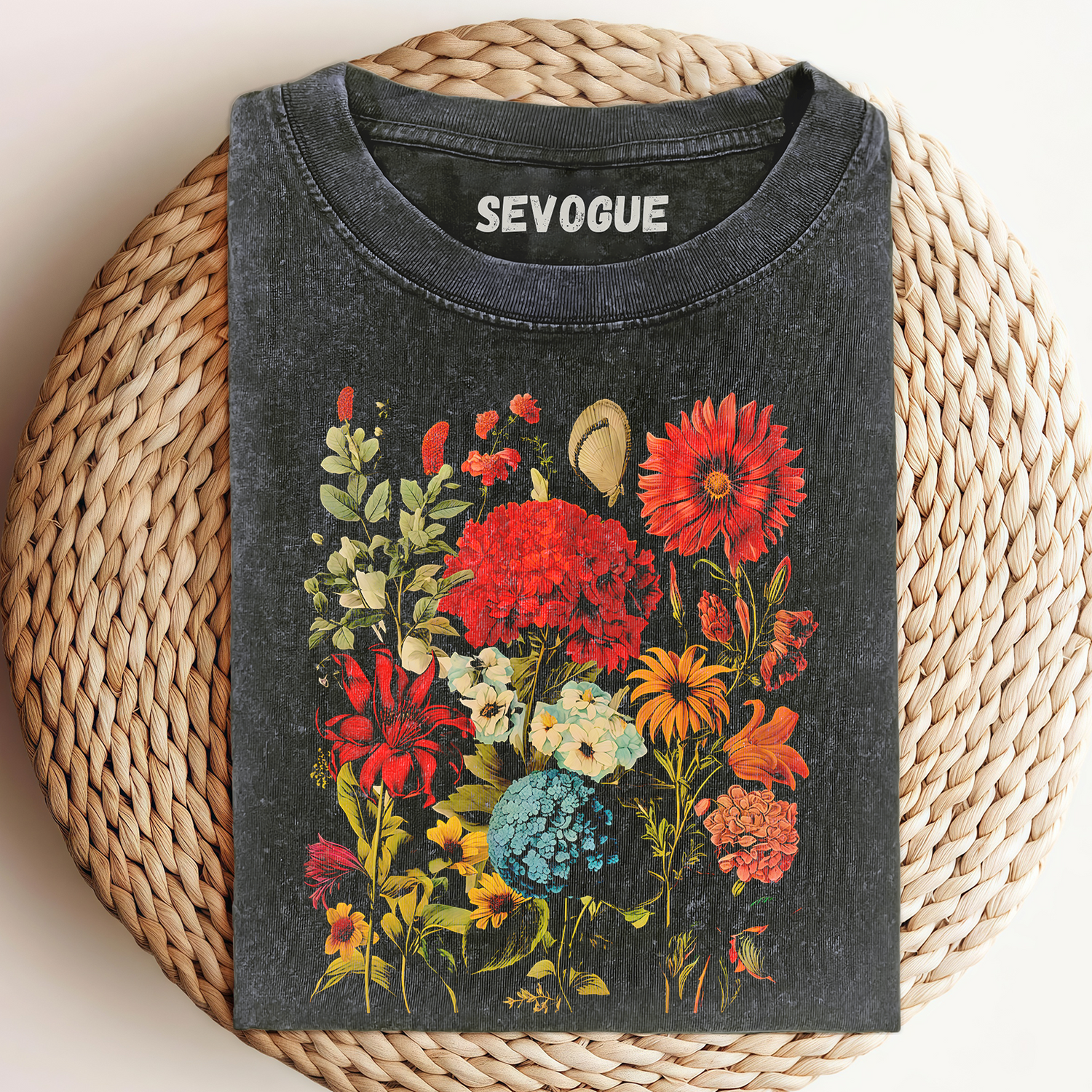 Boho Wildflowers Unisex Tee, Sweatshirt & Hoodie
