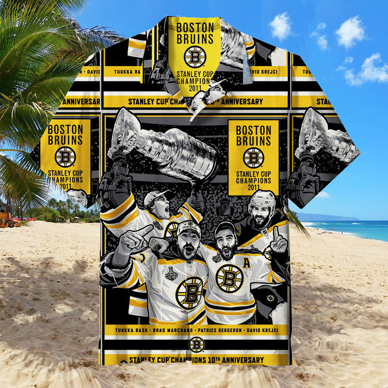 Boston Bruins Unisex Hawaiian Shirt