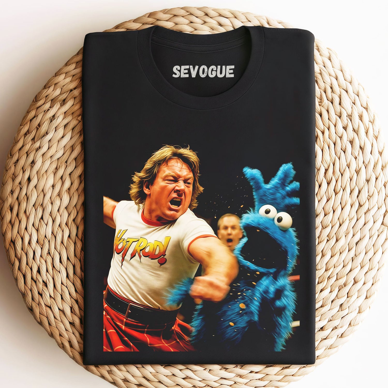 Boxing Cookie Monster Unisex Tee, Sweatshirt & Hoodie