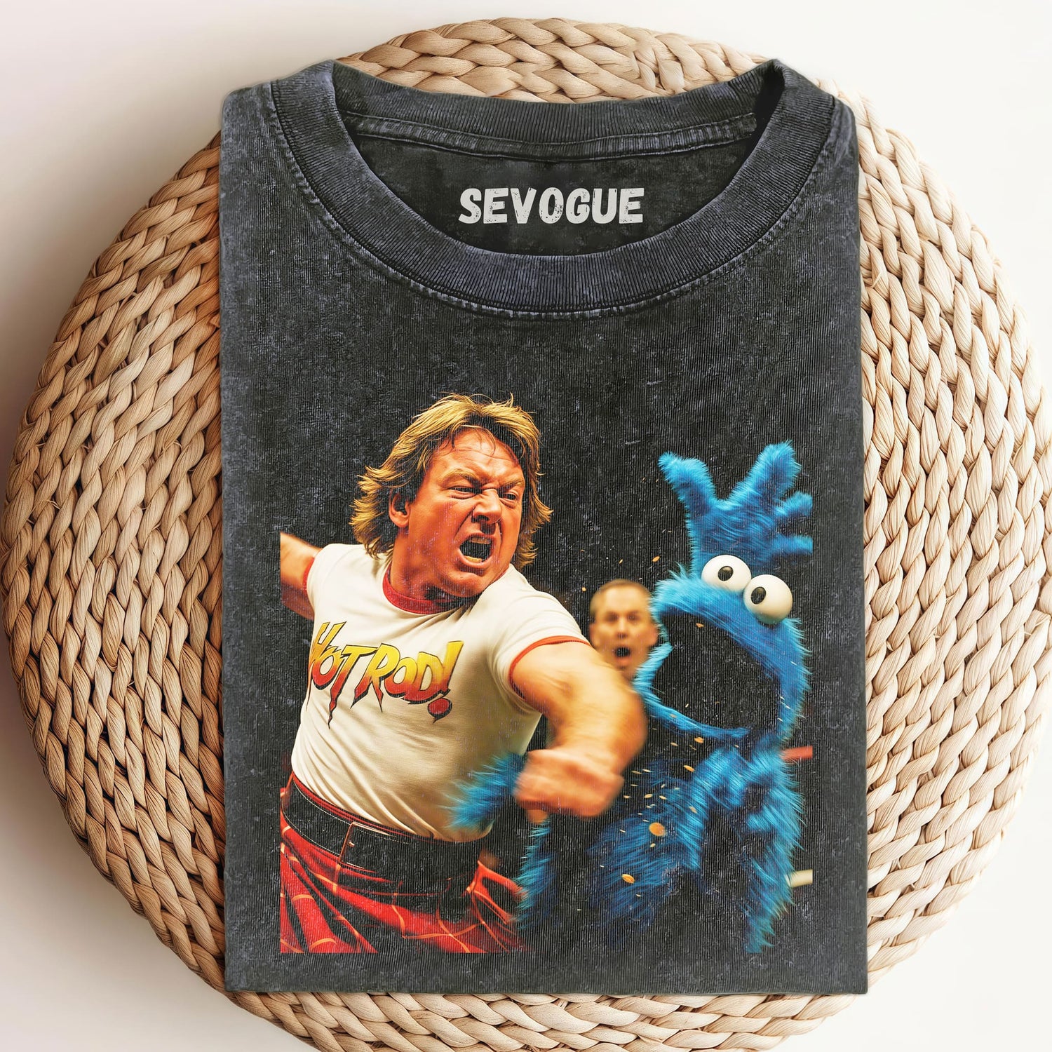 Boxing Cookie Monster Unisex Tee, Sweatshirt & Hoodie