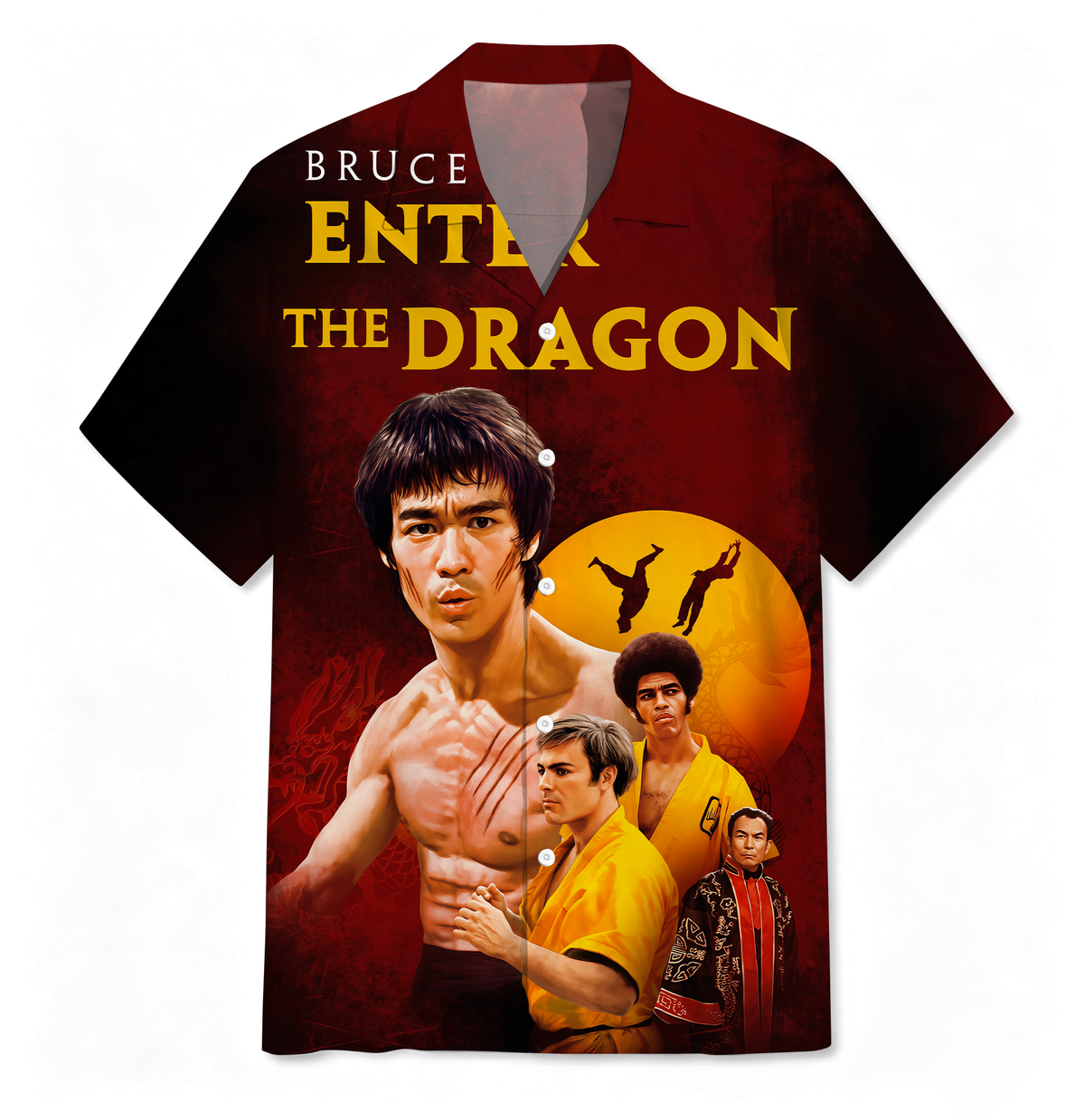 Bruce Lee Unisex Hawaiian Shirt