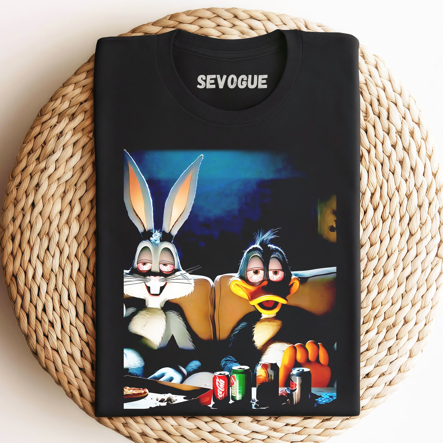 Bugs Bunny Is Drunk Unisex Tee, Sweatshirt & Hoodi