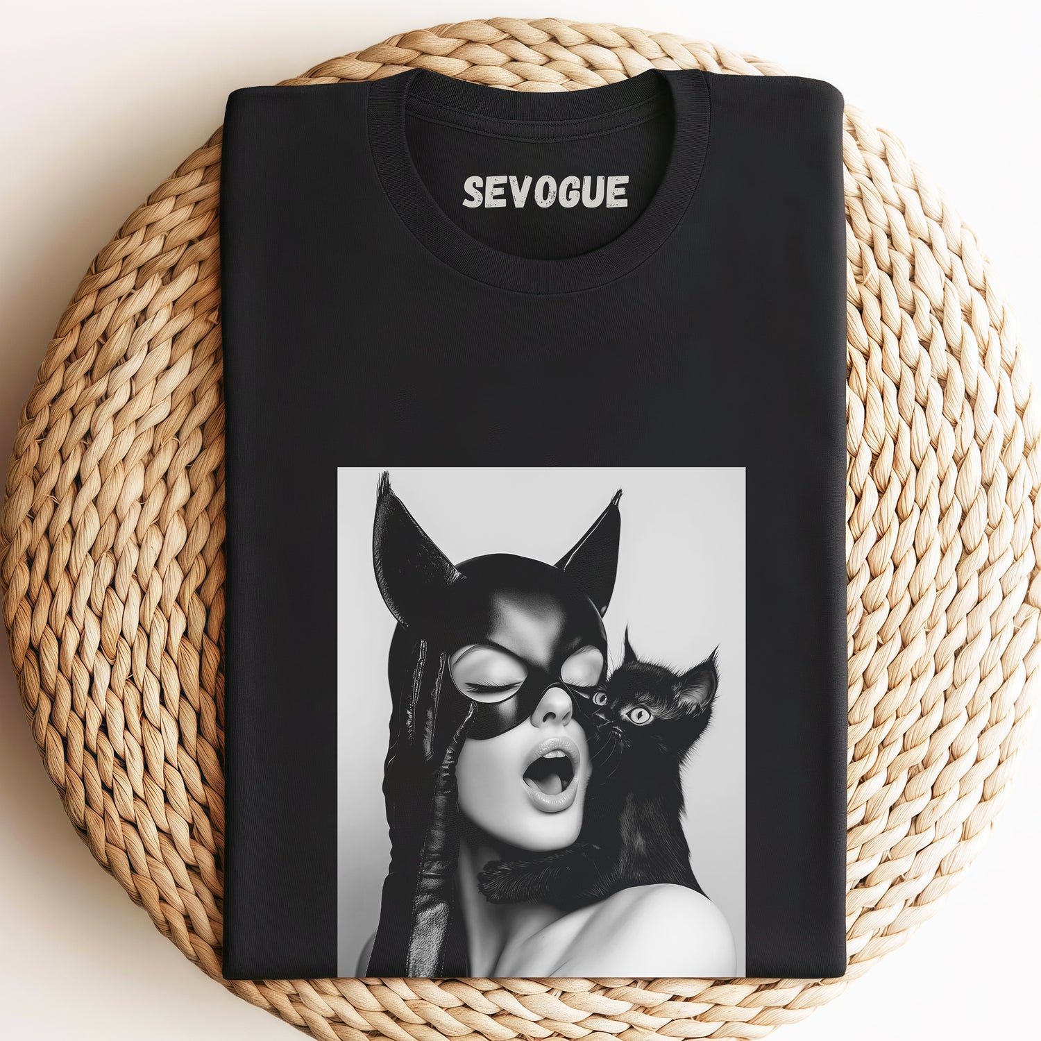 Bunny And Cat  Unisex Tee, Sweatshirt & Hoodi