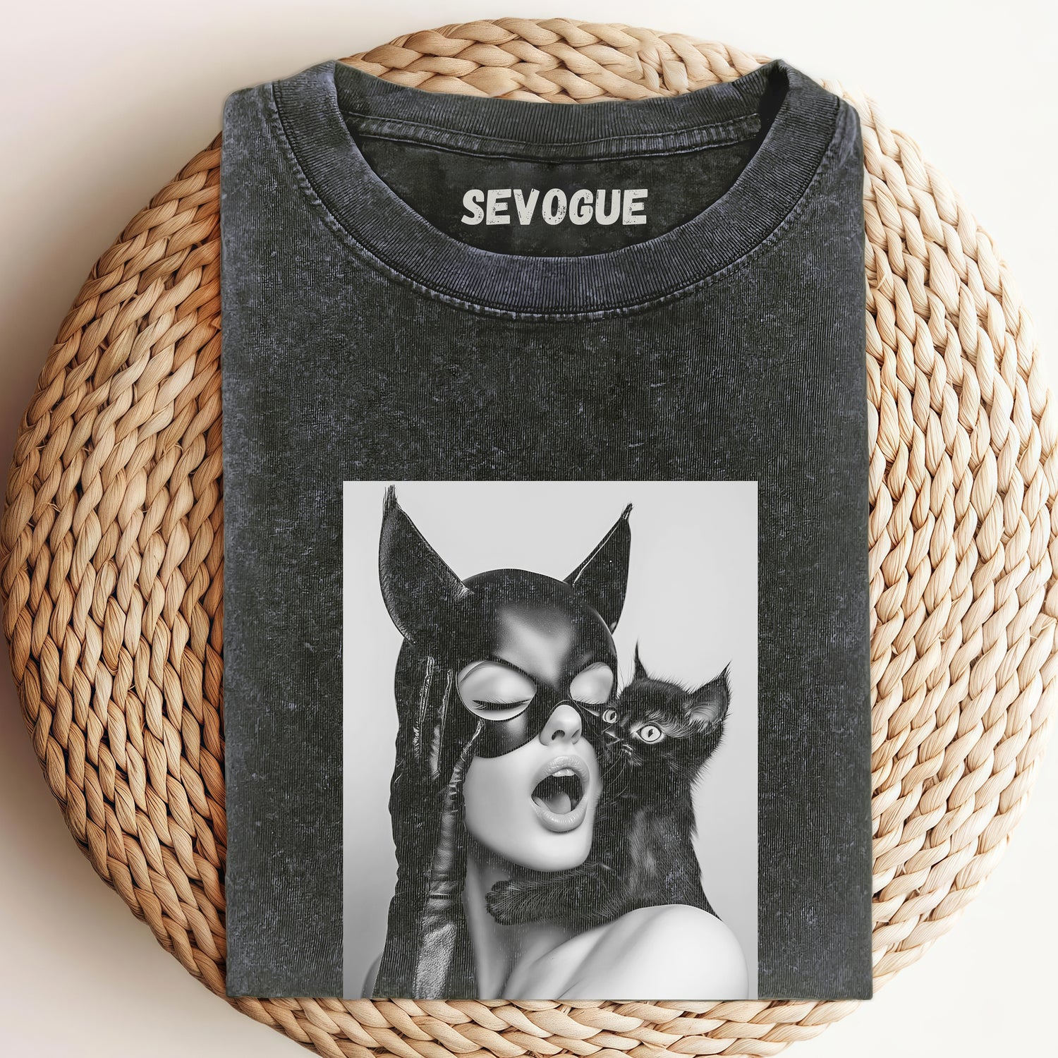 Bunny And Cat  Unisex Tee, Sweatshirt & Hoodi