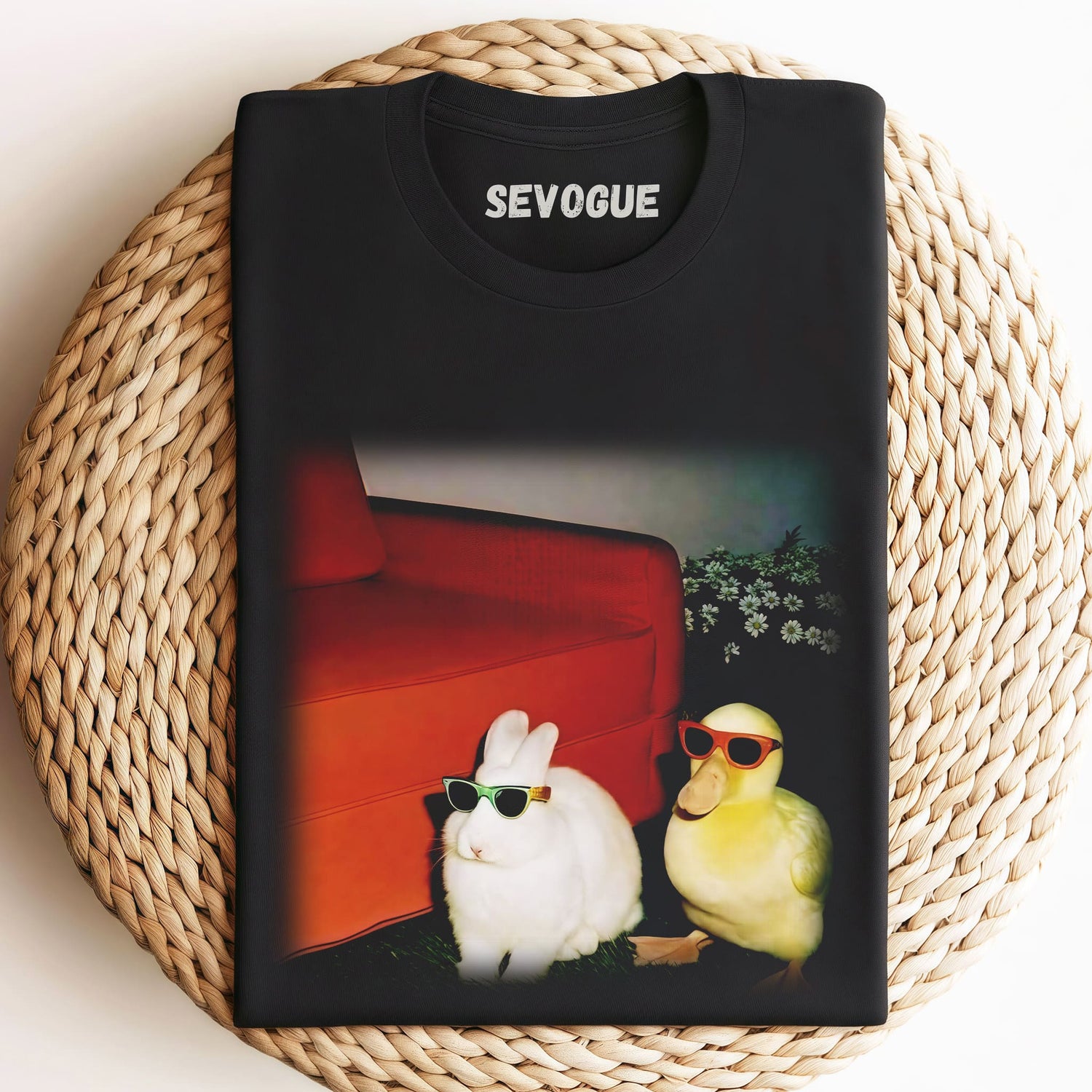 Bunny & Duck Unisex Tee, Sweatshirt & Hoodie