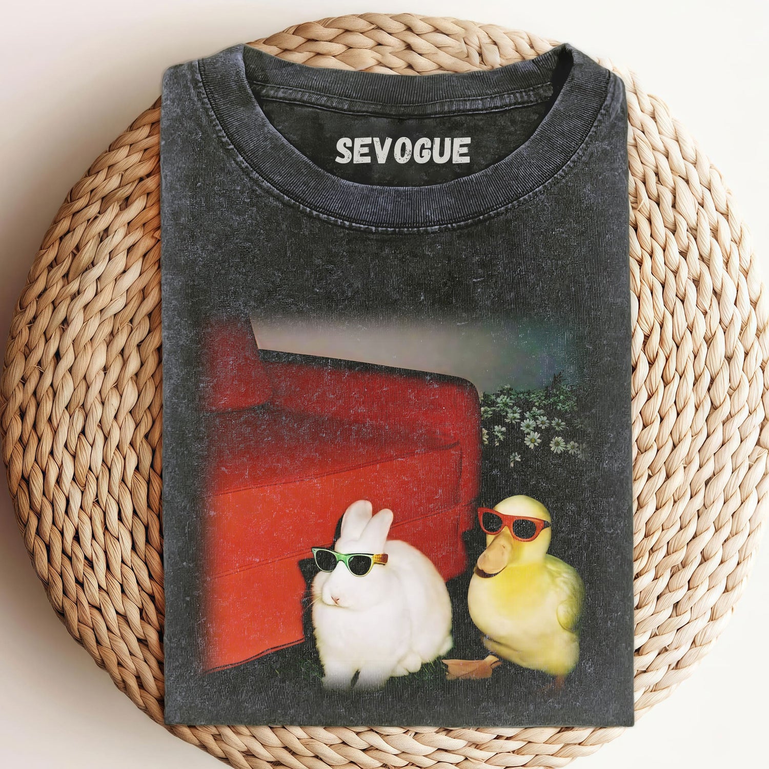 Bunny & Duck Unisex Tee, Sweatshirt & Hoodie