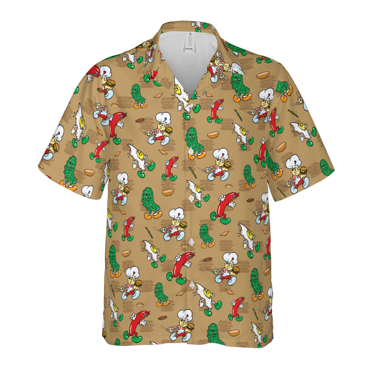 BurgerTime Arcade Hawaiian Shirt