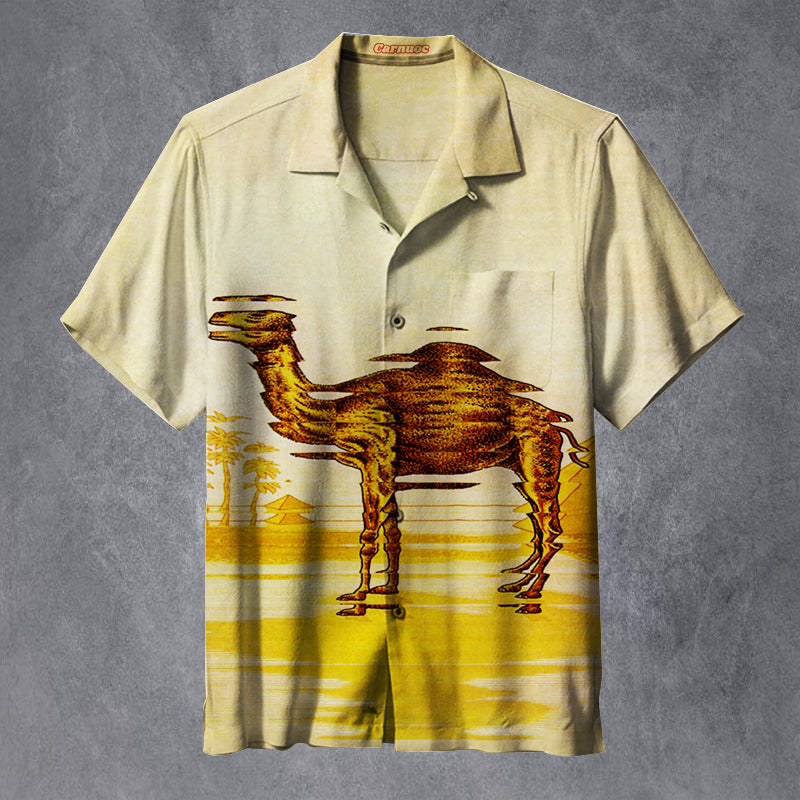 Camel - Mirage Unisex Hawaiian Shirt