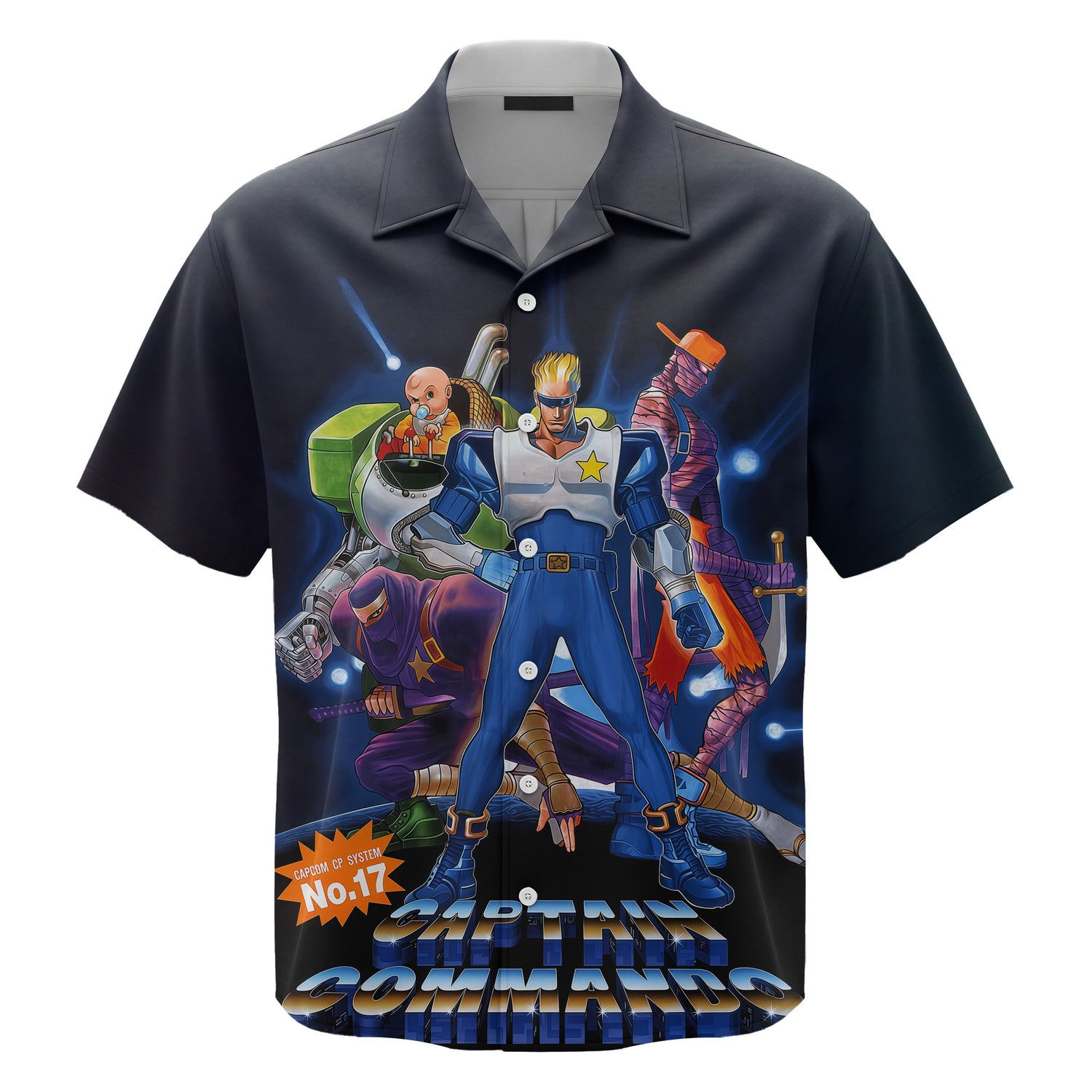 Captain Commando Universal Hawaiian Shirt