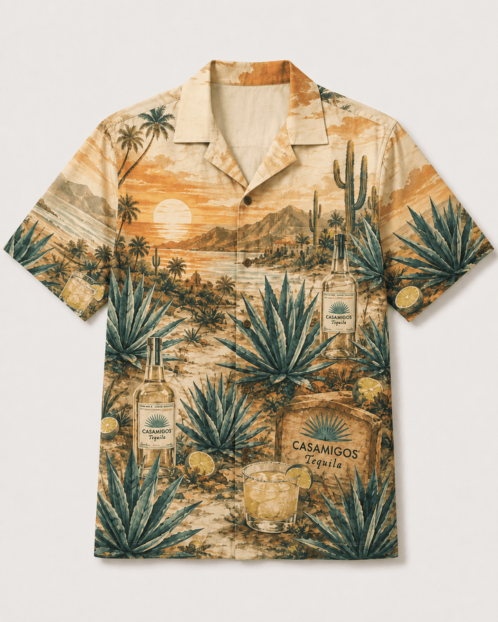 Casamigos Desert Sunset Hawaiian Shirt