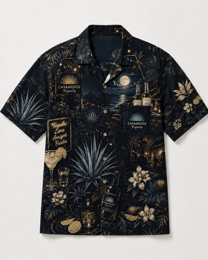Casamigos Midnight Fiesta Hawaiian Shirt